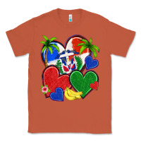 Copper dominican repuclic hearts Classic Tee - NancyCooperArtShop