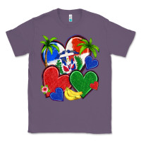 Lavender dominican repuclic hearts Classic Tee - NancyCooperArtShop