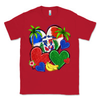 Red dominican repuclic hearts Classic Tee - NancyCooperArtShop