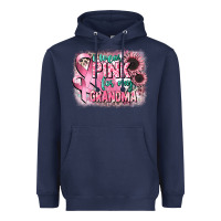 Navy i wear pink for my grandma Heavyweight Hoodie - CowGirlArtShop