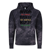 Cloud Black dream like martin believe like thurgood inspire li Vintage Hoodie - MaliasSmallBusiness