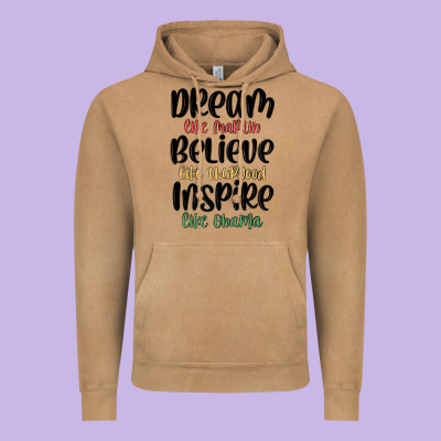Dream Like Martin Believe Like Thurgood Inspire Li Vintage Hoodie Designed By Maliassmallbusiness