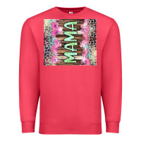 Cardinal Mama leopard Premium Sweatshirt - CowGirlArtShop