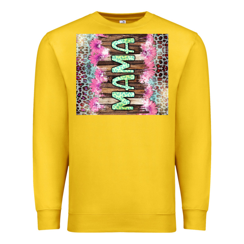 Mama Leopard Premium Sweatshirt by CowGirlArtShop | Teevron