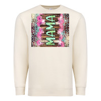 Sandshell Mama leopard Premium Sweatshirt - CowGirlArtShop