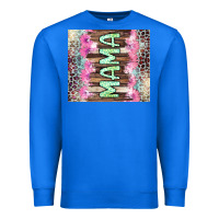 True Royal Mama leopard Premium Sweatshirt - CowGirlArtShop
