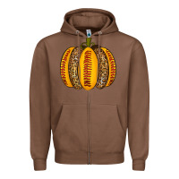 Chestnut Softball Pumpkin Zipper Hoodie - texasbilliewilder