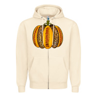 Sandshell Softball Pumpkin Zipper Hoodie - texasbilliewilder