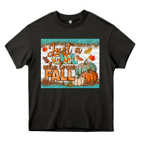 Asphalt Just A Girl Who Loves Fall Mousepad Heavy Core Tee - BundleAndBundleShop