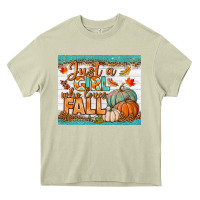 Mossy Just A Girl Who Loves Fall Mousepad Heavy Core Tee - BundleAndBundleShop