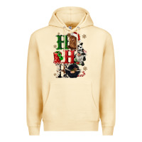 Pina Colada ho ho ho heifer cow gnomies Premium Hoodie - CowGirlArtShop