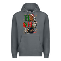 Rock ho ho ho heifer cow gnomies Premium Hoodie - CowGirlArtShop
