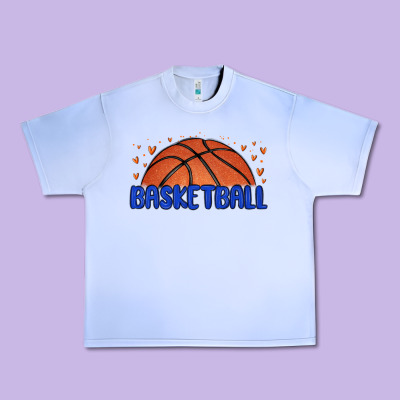 Basketball Urban Heavy Tee Designed By Maliassmallbusiness