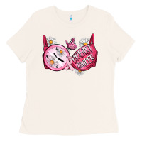 Bone Hour Breast Cancer Bra Ladies Tee - Artiststas