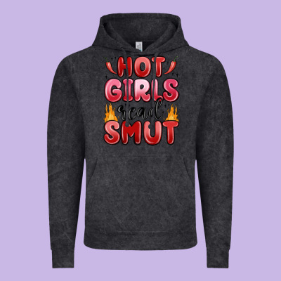 Hot Girls Read Smut Vintage Hoodie Designed By Maliassmallbusiness