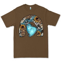 Cacao sunflower gemstone rainbow Premium Tee - JahusDesignShop