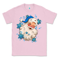 Bubblegum Pink winter christmas santa claus Classic Tee - MaliasSmallBusiness