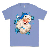 Colony Blue winter christmas santa claus Classic Tee - MaliasSmallBusiness