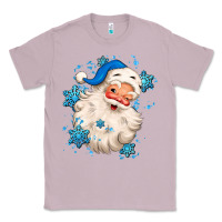 Lilac winter christmas santa claus Classic Tee - MaliasSmallBusiness