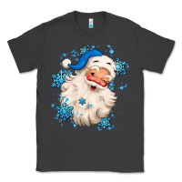 Smoke winter christmas santa claus Classic Tee - MaliasSmallBusiness