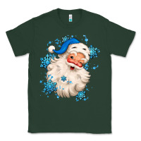 Sports Green winter christmas santa claus Classic Tee - MaliasSmallBusiness