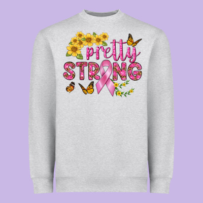 Pretty Strong Heavyweight Sweatshirt Designed By Bundleandbundleshop