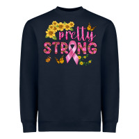 Navy Pretty Strong Heavyweight Sweatshirt - BundleAndBundleShop
