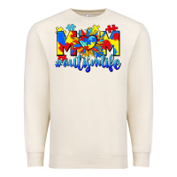 Sandshell Mom Autism life Premium Sweatshirt - CowGirlArtShop