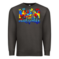Smoke Mom Autism life Premium Sweatshirt - CowGirlArtShop