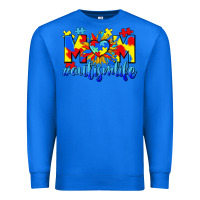 True Royal Mom Autism life Premium Sweatshirt - CowGirlArtShop