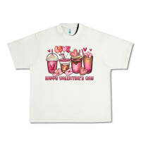 Pistachio happy valentine's day coffee cups Urban Heavy Tee - MaliasSmallBusiness