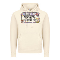 Vintage Artic hello im mentally at the bookstore Vintage Hoodie - MaliasSmallBusiness