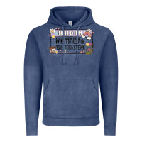 Vintage Denim hello im mentally at the bookstore Vintage Hoodie - MaliasSmallBusiness