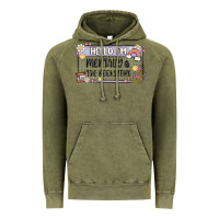 Vintage Olive hello im mentally at the bookstore Vintage Hoodie - MaliasSmallBusiness