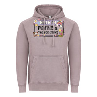 Vintage Zinc hello im mentally at the bookstore Vintage Hoodie - MaliasSmallBusiness