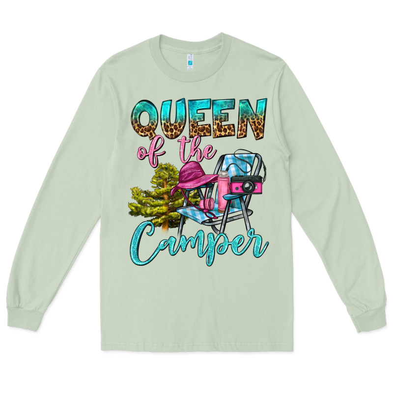 Queen Of The Camper Long Sleeve Tee by BundleAndBundleShop | Teevron