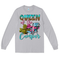 Moon Dust Queen Of The Camper Long Sleeve Tee - BundleAndBundleShop