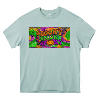 Spooky License Plate Heavy Core Tee | Teevron