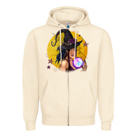Sandshell Black Witch Zipper Hoodie - texasbilliewilder
