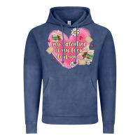 Vintage Denim my valentine is my look boyfriend Vintage Hoodie - MaliasSmallBusiness