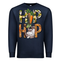 Navy Hip hop Easter boy Easter Day Premium Sweatshirt - HowdyJamesFarm