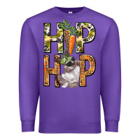 Purple Hip hop Easter boy Easter Day Premium Sweatshirt - HowdyJamesFarm