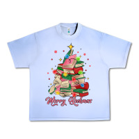 Grape Ice merry bookmas christmas book tree Urban Heavy Tee - MaliasSmallBusiness
