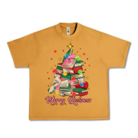 Peanut Butter merry bookmas christmas book tree Urban Heavy Tee - MaliasSmallBusiness