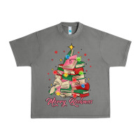 Tornado merry bookmas christmas book tree Urban Heavy Tee - MaliasSmallBusiness