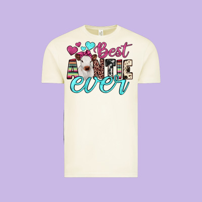 Best Auntie Ever Vintage Tee Designed By Jahusdesignshop