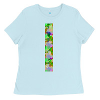 Baby Blue Halloween Key Fob Ladies Tee - BundleAndBundleShop