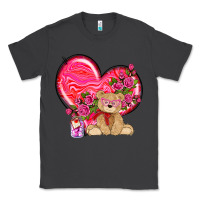Smoke valentines heart with bear Classic Tee - NancyCooperArtShop