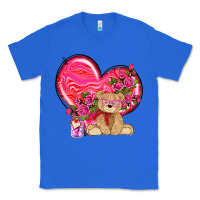 Valentines Heart With Bear Classic Tee | Teevron