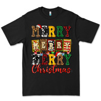 Black merry merry merry christmas ado Premium Tee - AdoDesignShop